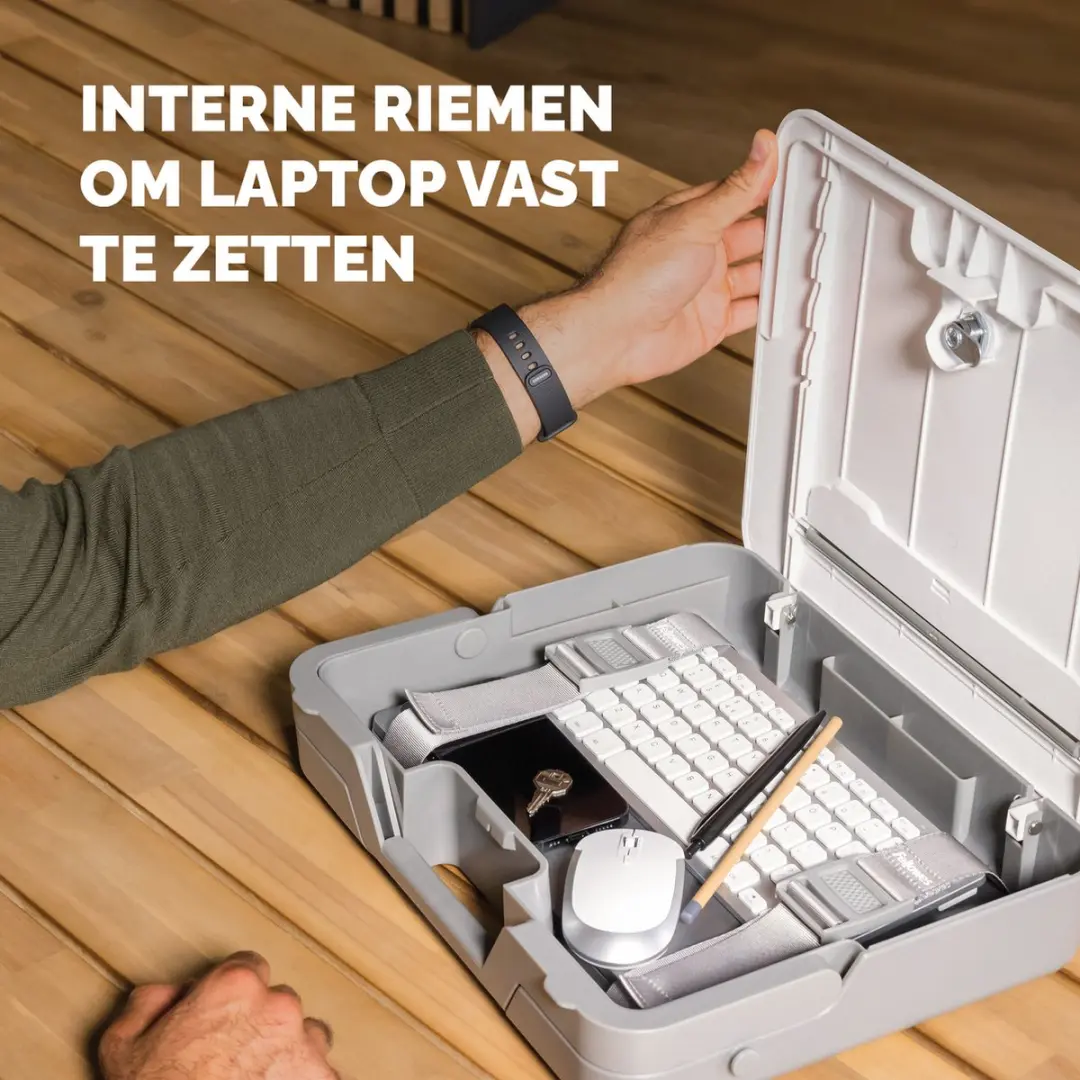 Fellowes Breyta Laptopstandaard & Tas 2-in-1 Wit