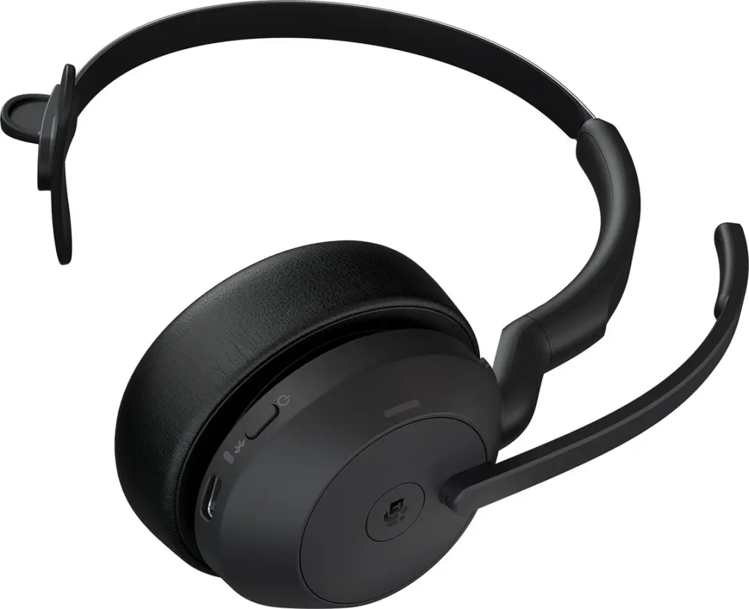 Jabra Evolve2 55 Headset 527333187 - Bedraad & Draadloos - Zwart