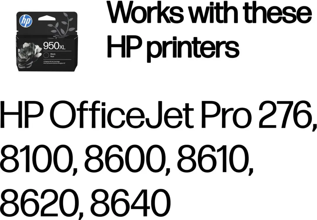 HP 950XL CN045AE Inktcartridge - Zwart - 1650 pagina's - afbeelding 6 van 6