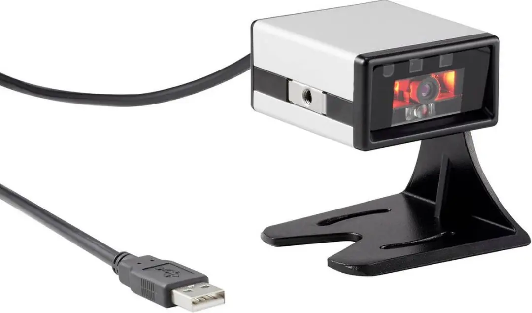 Renkforce FS5022J 2D Barcodescanner - USB - Zilver/Zwart