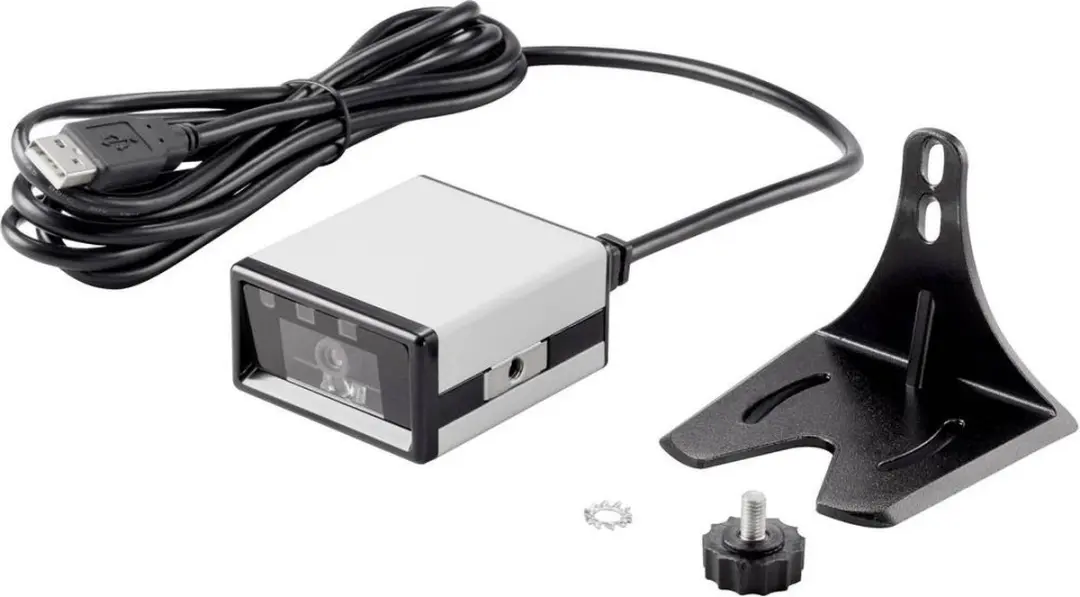 Renkforce FS5022J 2D Barcodescanner - USB - Zilver/Zwart