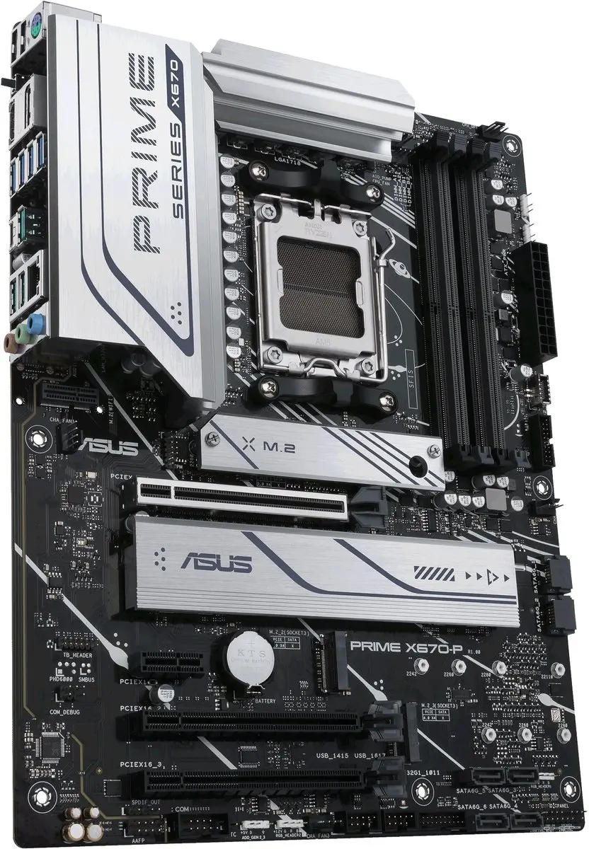 ASUS PRIME X670-P AM5 Moederbord - ATX