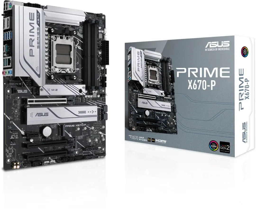 ASUS PRIME X670-P AM5 Moederbord