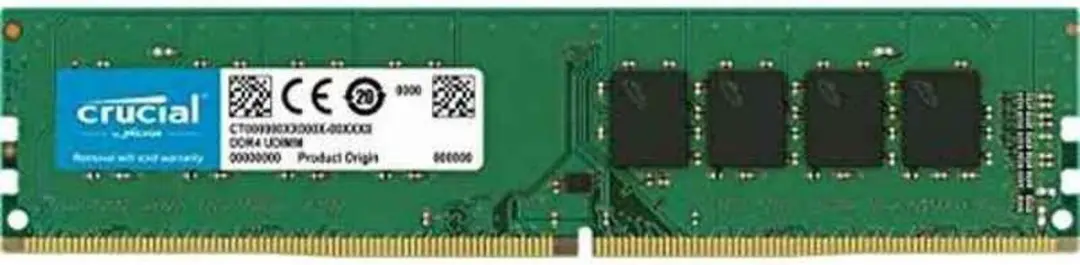 Crucial CT8G4DFS824A RAM Geheugen 8GB DDR4 2400MHz