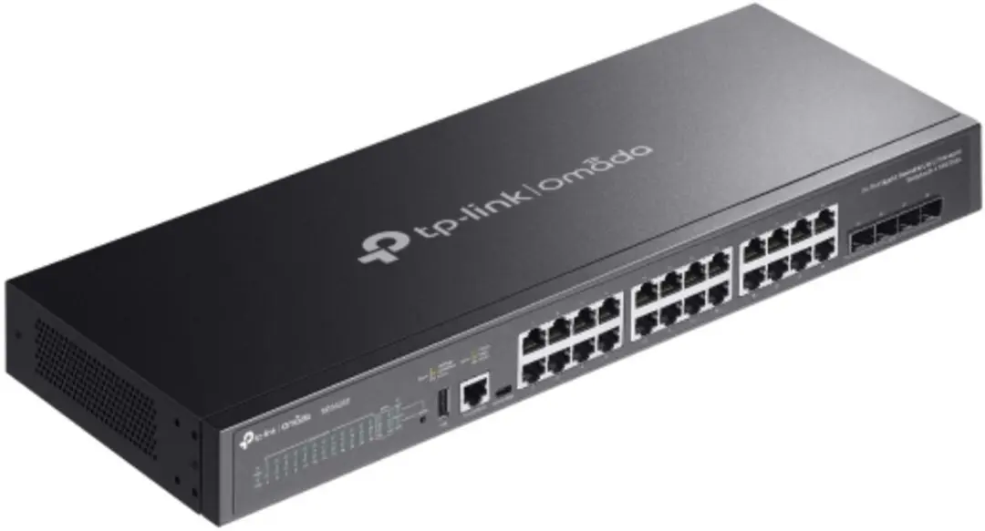 TP-Link Omada SG5428X Netwerkswitch - 24 Poorten 4 SFP+ L3 Beheer - Zwart - afbeelding 6 van 6
