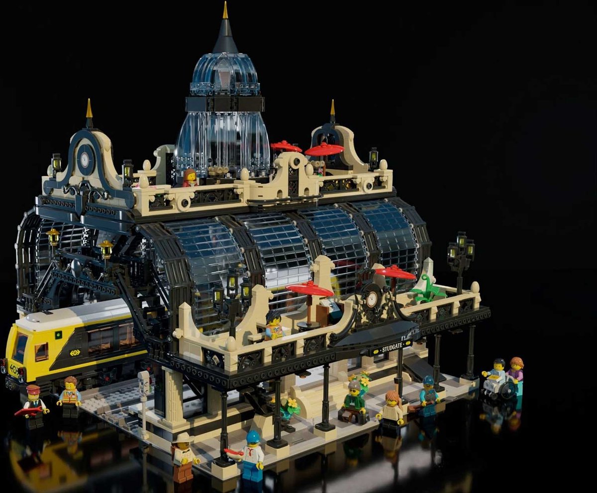 LEGO Bricklink Studgate Train Station - 910002