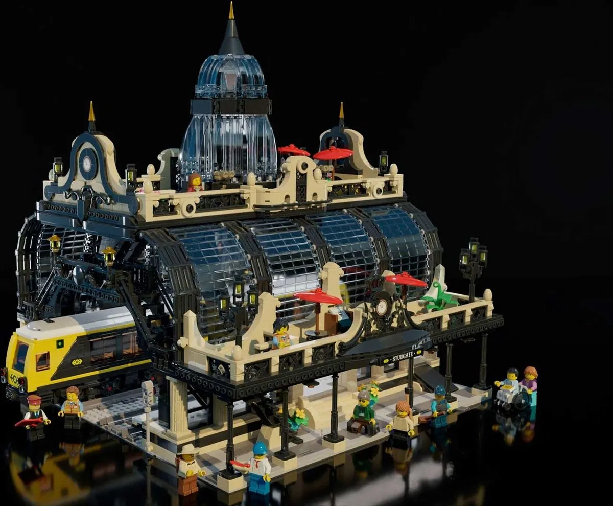 LEGO Bricklink Studgate Train Station 910002 - 4062 Stukken
