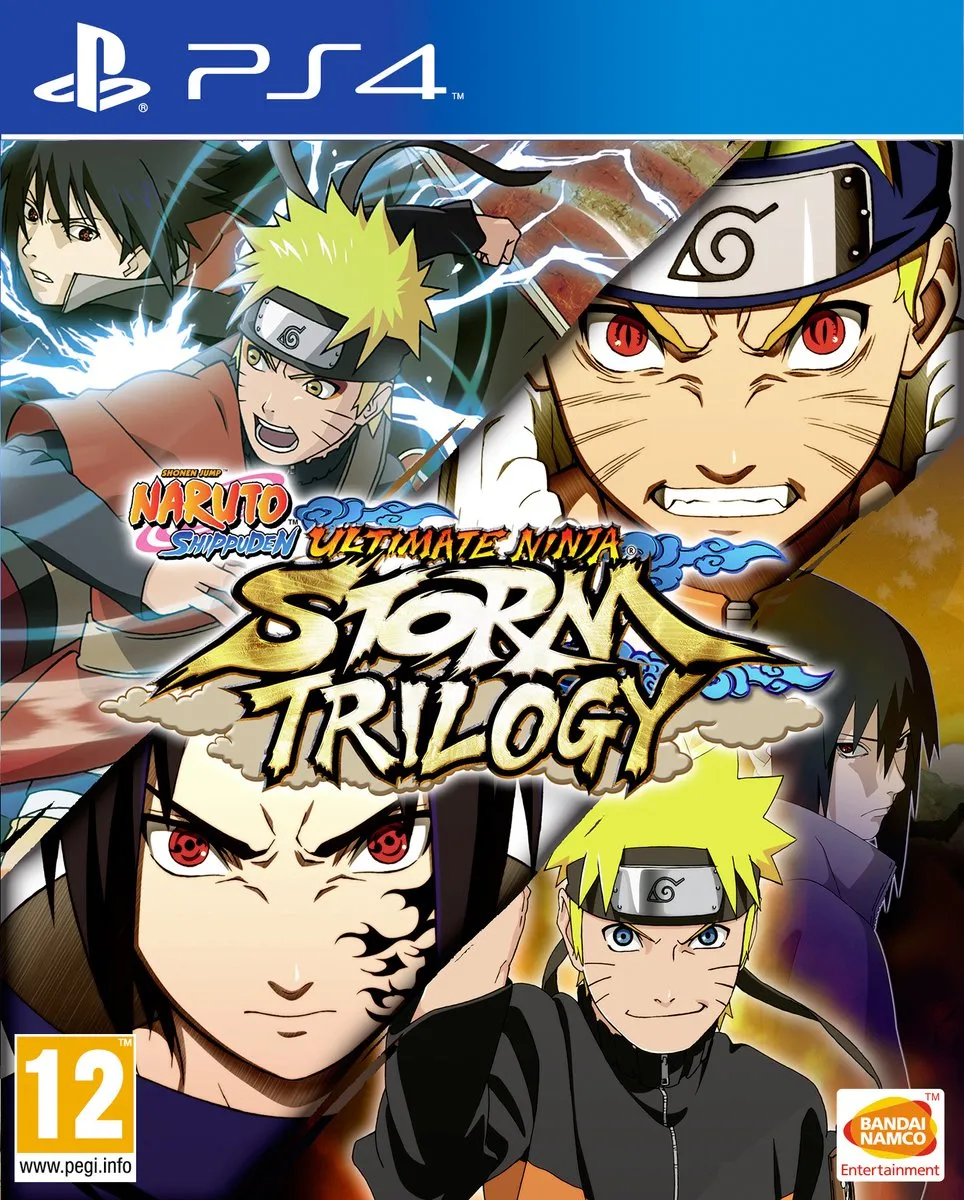 Naruto Shippuden Ultimate Ninja Storm Trilogy - 3 Games