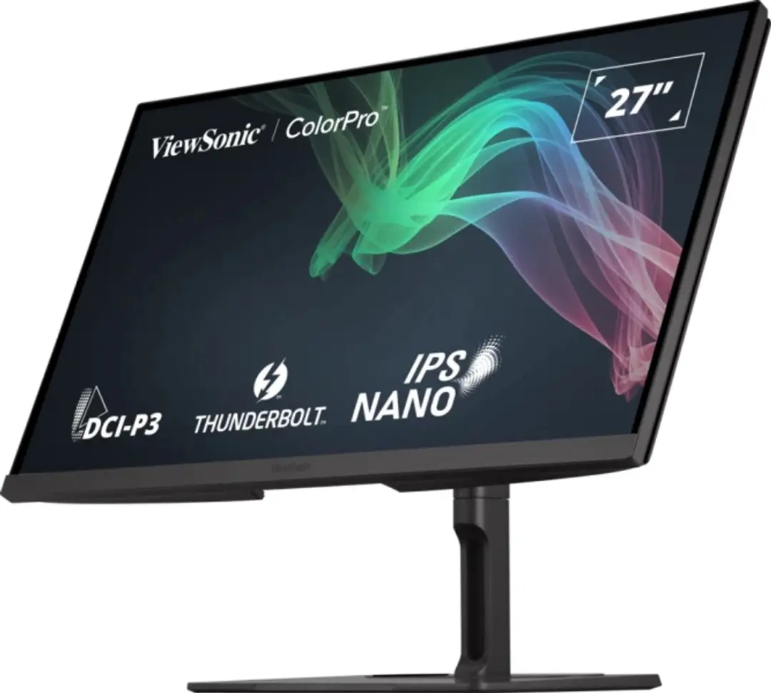 ViewSonic VP2776T-4K Monitor 27" 4K Ultra HD - AdobeRGB - Zwart