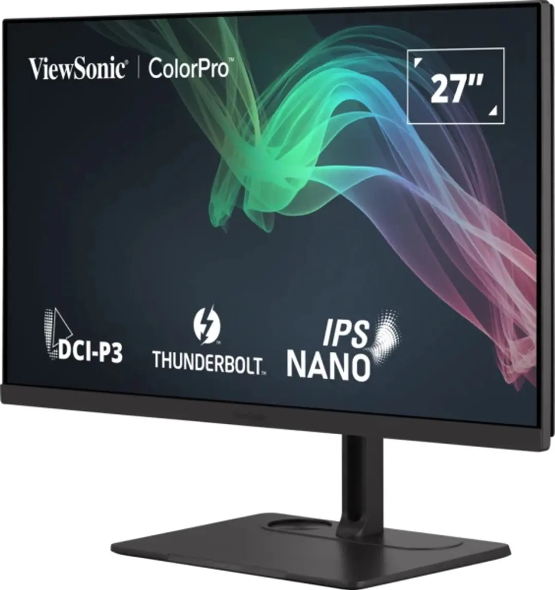 ViewSonic VP2776T-4K Monitor 27" 4K Ultra HD - AdobeRGB - Zwart