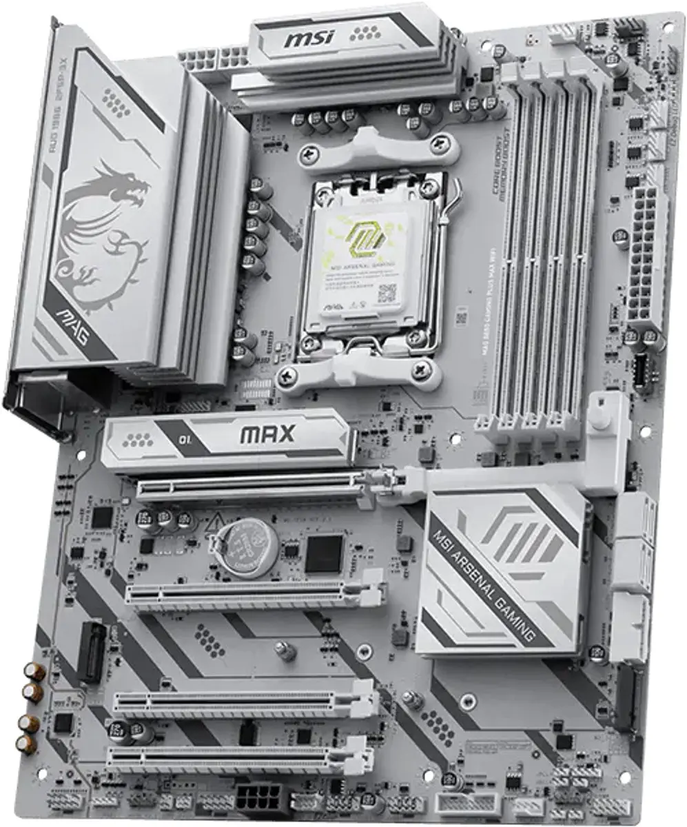 MSI MAG B850 Gaming Plus Max Moederbord - ATX - AMD B850 - DDR5 - WiFi/BT