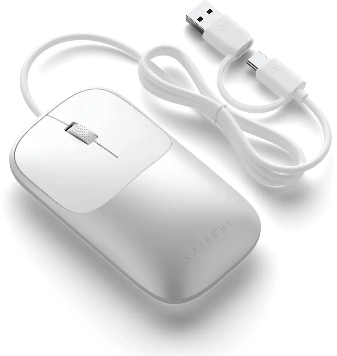 Satechi Slim LX ST-MULXS Bekabelde Muis - Grijs