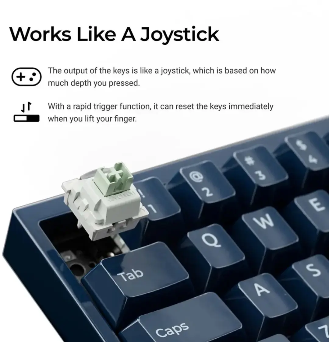 Keychron Q16HW-L1 Keramisch Toetsenbord - Groen