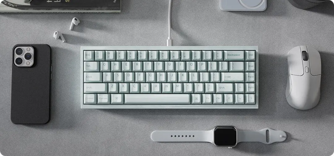 Keychron Q16HW-L1 Keramisch Toetsenbord - Groen