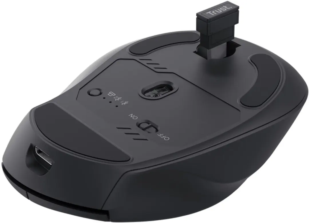 Trust Niven Draadloze Ergonomische Muis 26021 - Zwart
