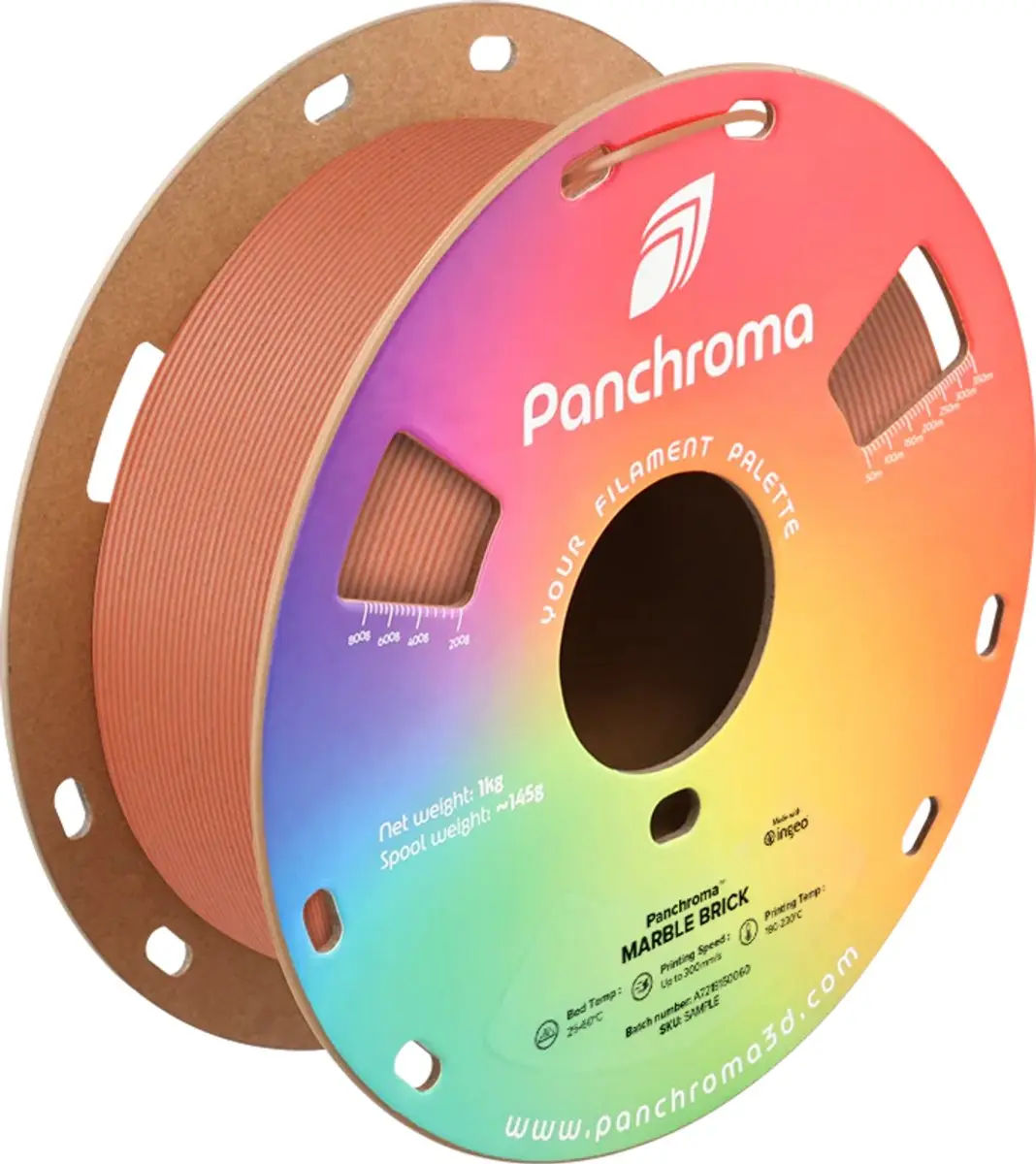 Polymaker Panchroma Marble PLA Filament 1.75mm - Brick