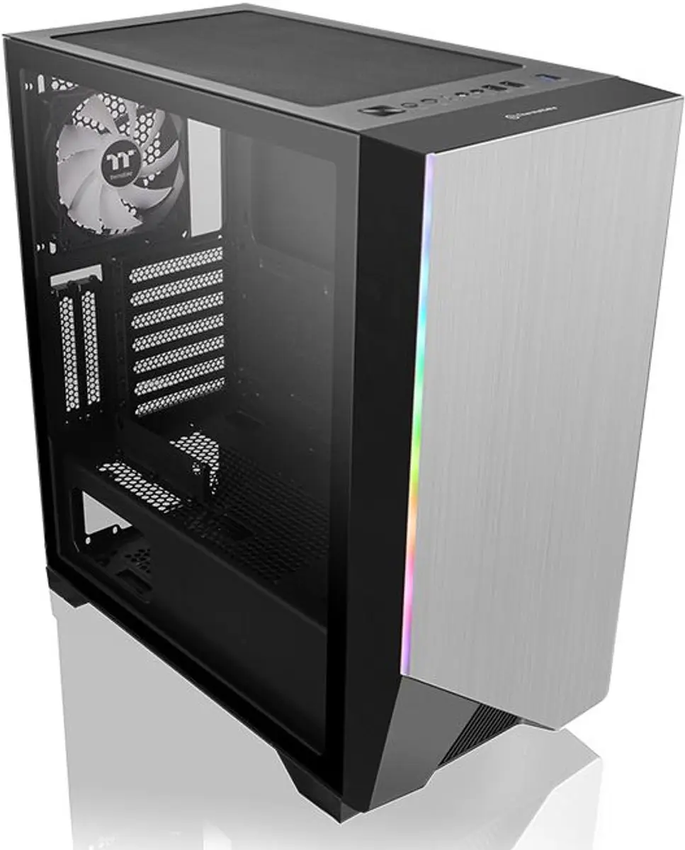 Thermaltake H550 TG ARGB Midi Tower - Zwart/Grijs