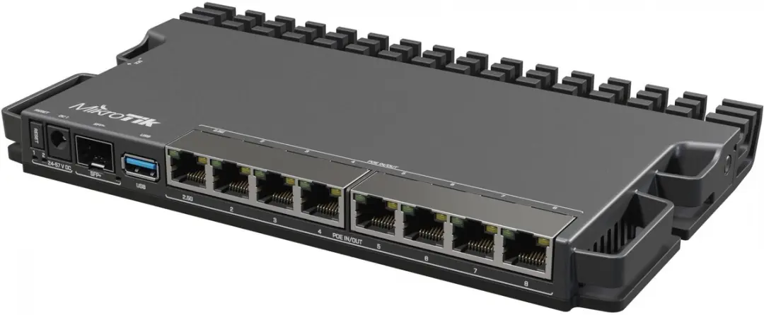 MikroTik RB5009UG+S+IN Router - 9x LAN, 1x WAN, 1x USB