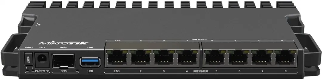 MikroTik RB5009UG+S+IN Router - 9x LAN, 1x WAN, 1x USB