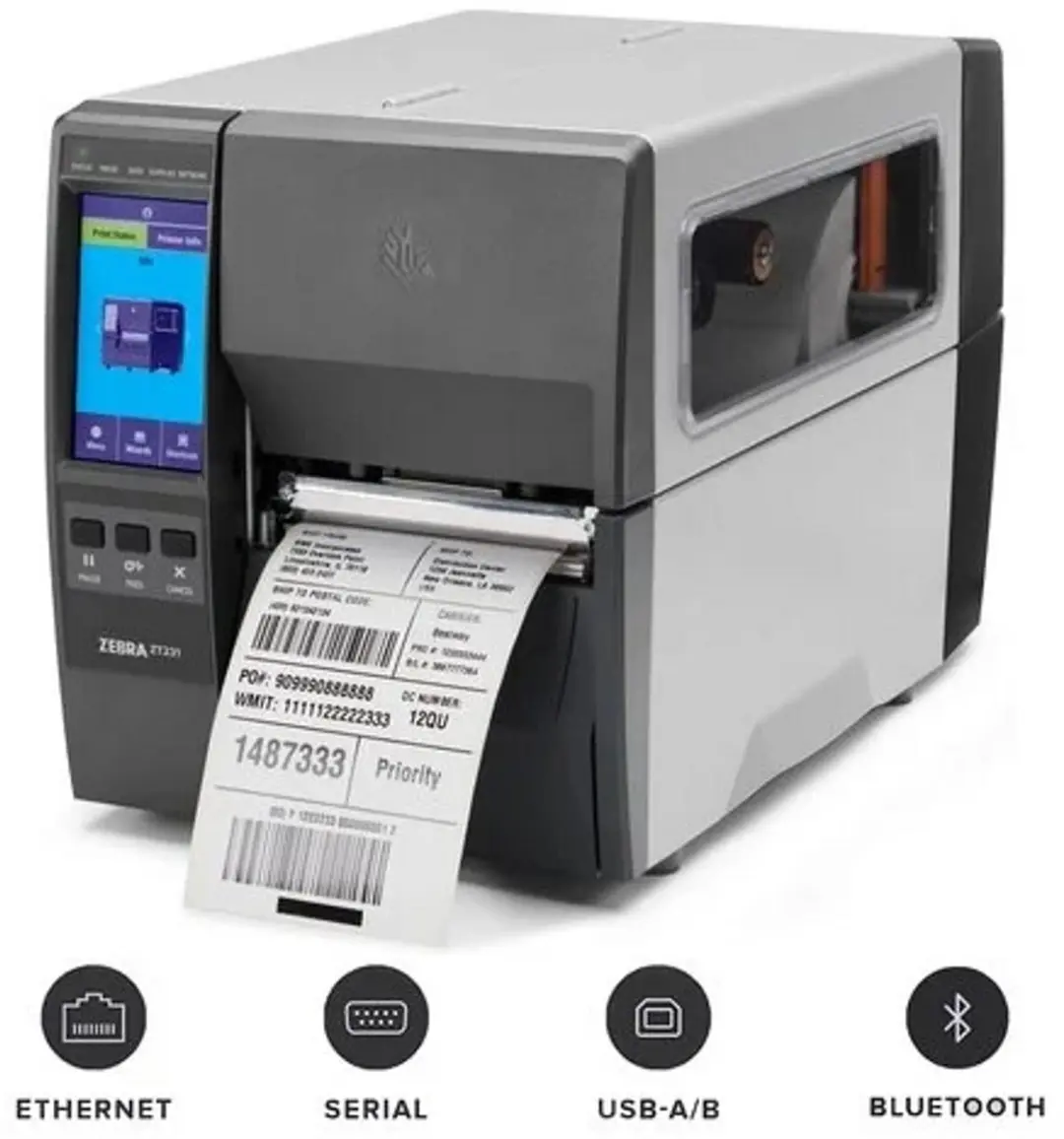 Zebra ZT231 ZT23142-T0E000FZ Labelprinter - 203 DPI - Zwart