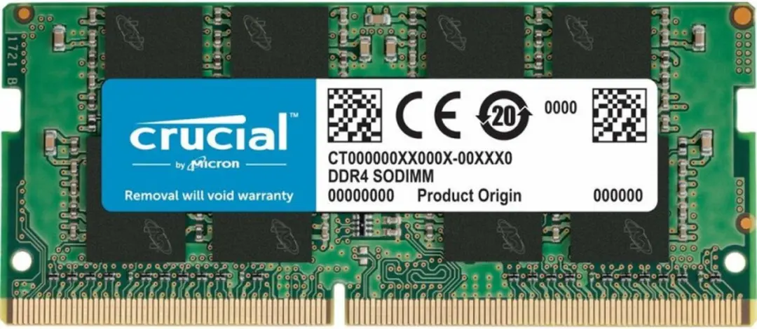 Crucial CT16G4SFD824A Laptopgeheugen 16GB DDR4 SODIMM 2400MHz