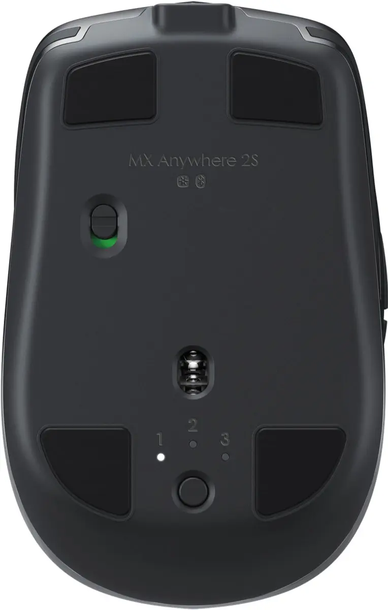 Logitech Muis 910-005132 - Rechtshandig Draadloos + Bluetooth 4000 DPI - Grafiet