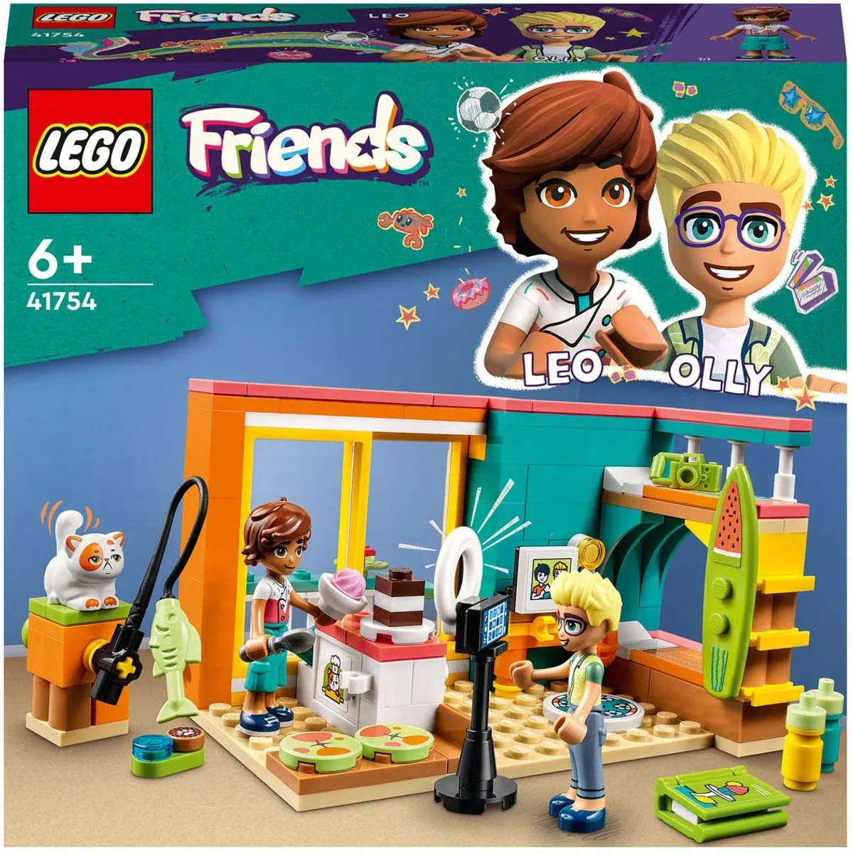 LEGO Leo's Kamer 41754 Reisspeelgoed - Multicolor