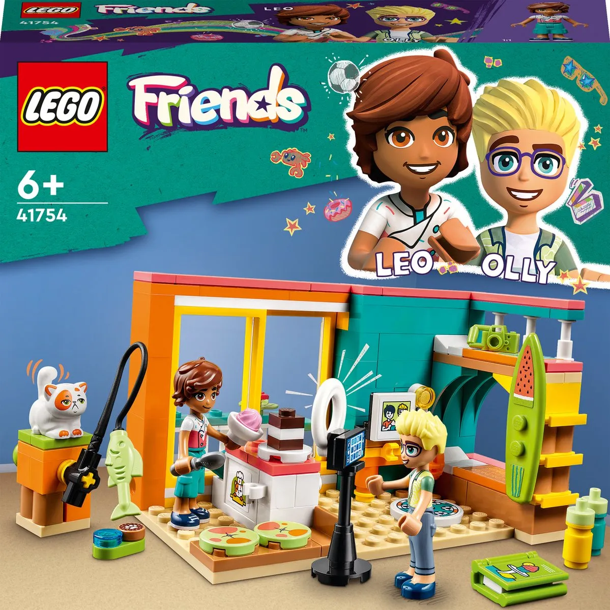 LEGO Leo's Kamer 41754 Reisspeelgoed - Multicolor