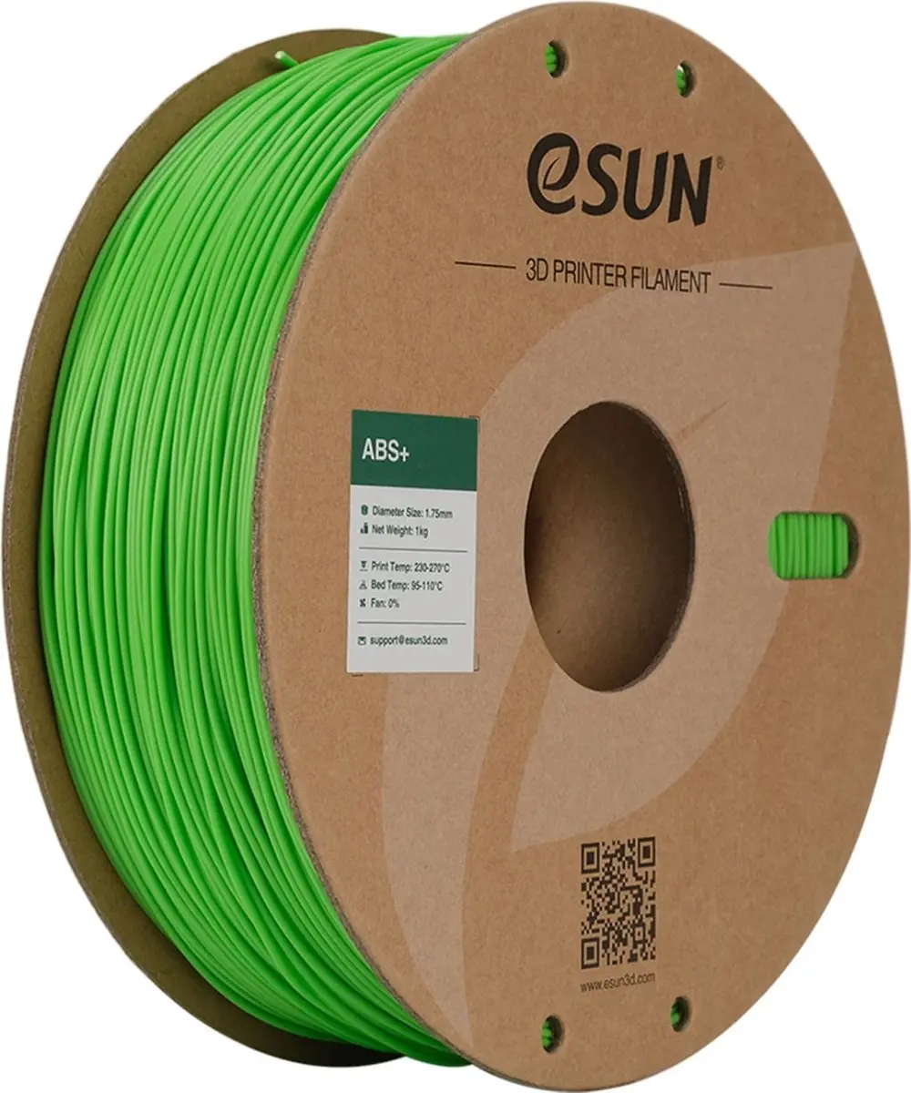 ESUN ABS+ Peak Green 3D Printer Filament 1.75mm