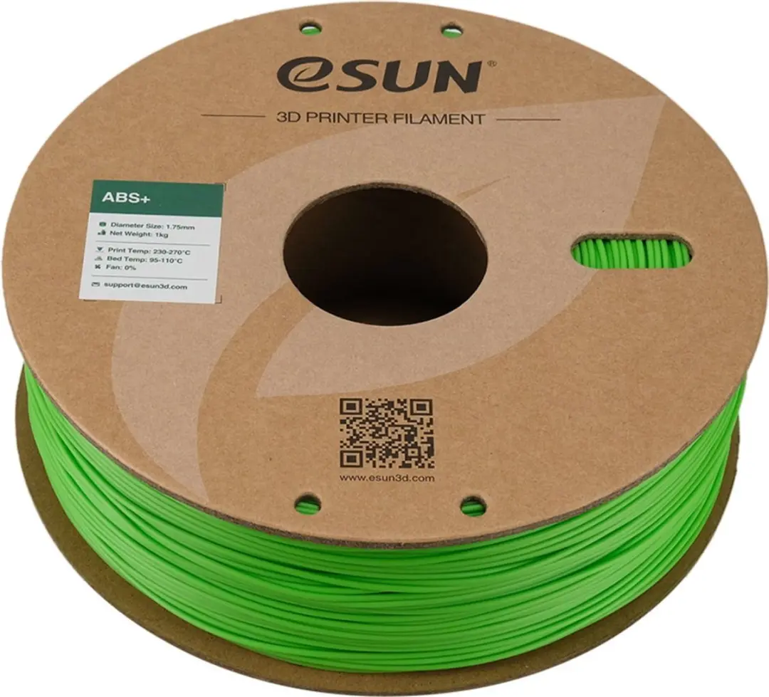 ESUN ABS+ Peak Green 3D Printer Filament 1.75mm