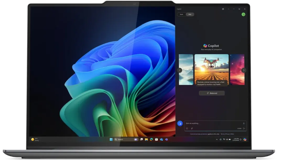 Lenovo ThinkPad X9-14 Gen 1 Copilot+ PC - 35,6 cm 2.8K - 32GB/1TB - Grijs