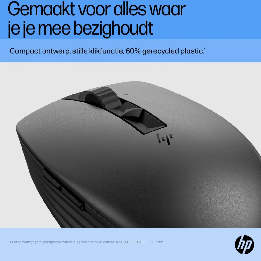 HP 710 6E6F2AA Muis - 7 Knoppen - Zwart