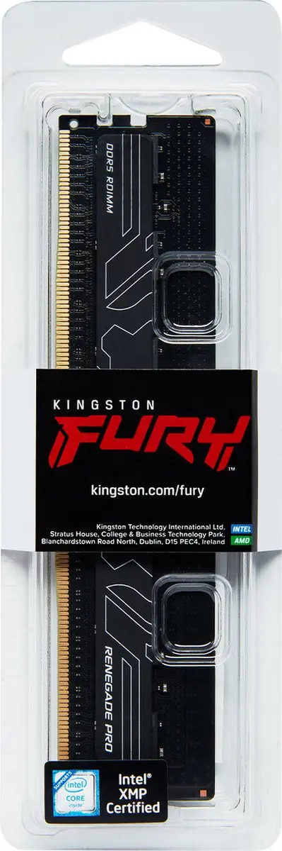 Kingston FURY Renegade Pro XMP 16GB DDR5 5600MT/s ECC Reg