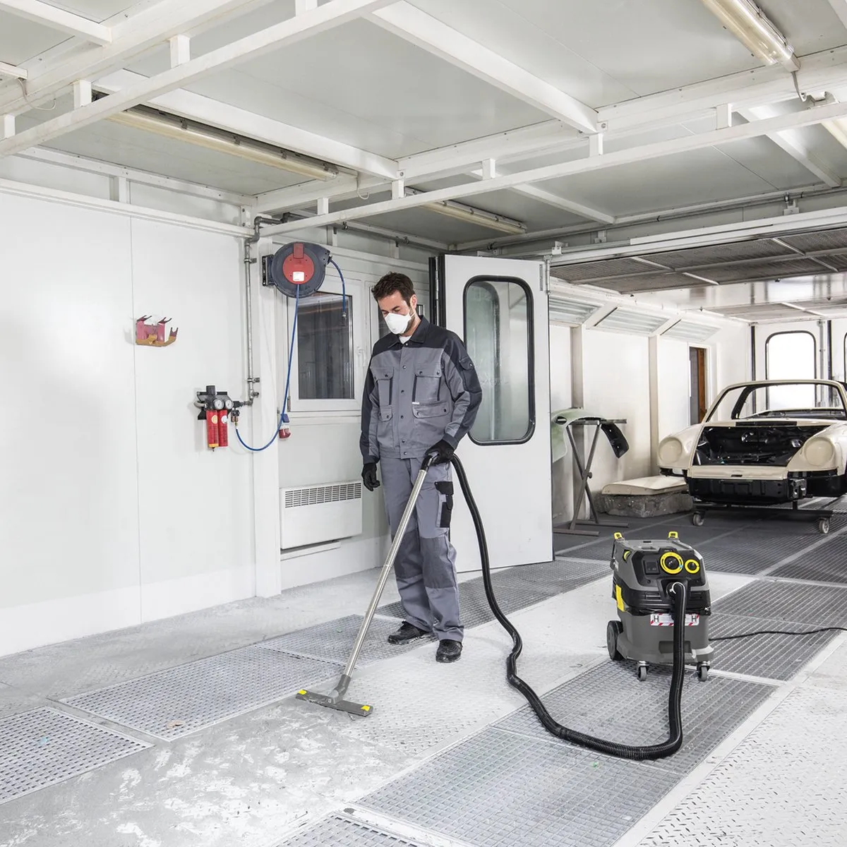 Kärcher NT 30/1 Tact TE Basic M Stofzuiger 1380W - 30L - Stofklasse M - afbeelding 6 van 6
