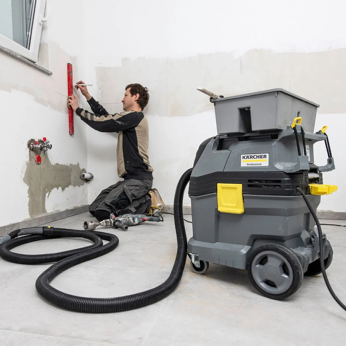Kärcher NT 30/1 Tact TE Basic M Stofzuiger 1380W - 30L - Stofklasse M