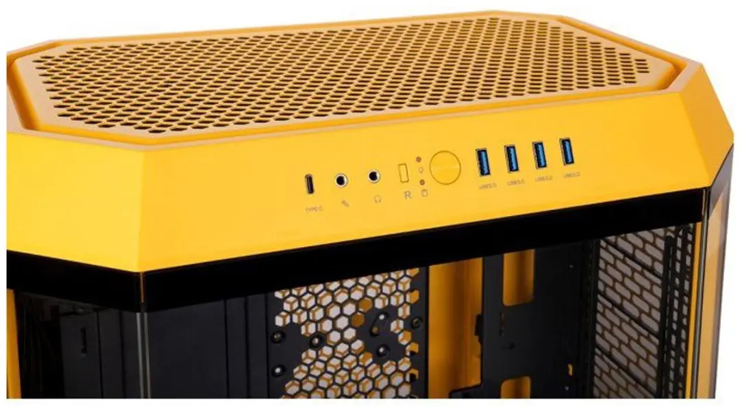 Thermaltake Tower 600 Bumblebee Midi-toren - Geel