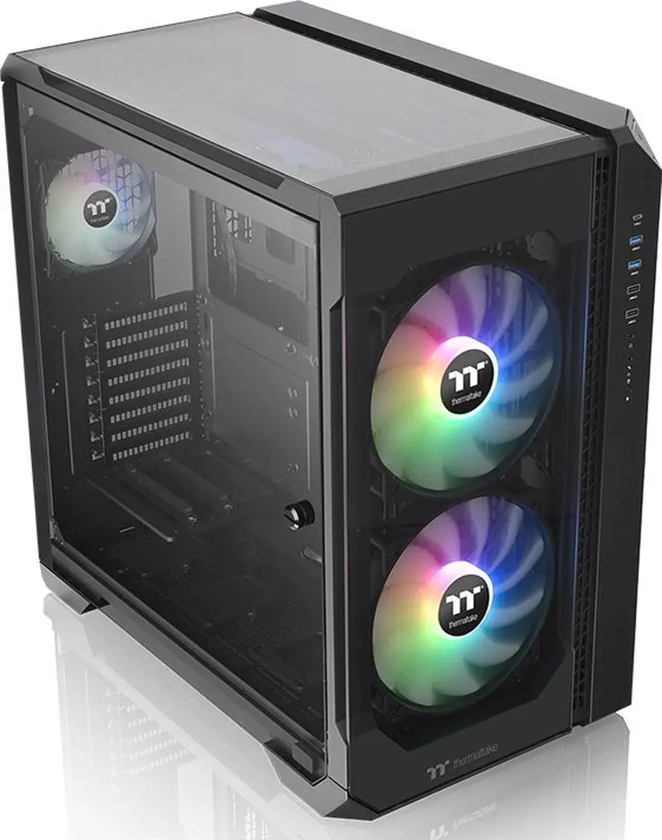 Thermaltake View 51 TG ARGB Midi Tower - Zwart