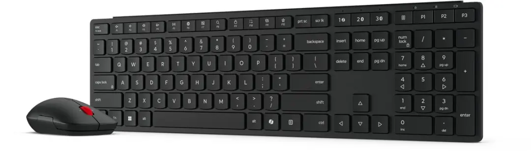 Lenovo 4X31S04814 Toetsenbord met Muis - RF/Bluetooth - Zwart