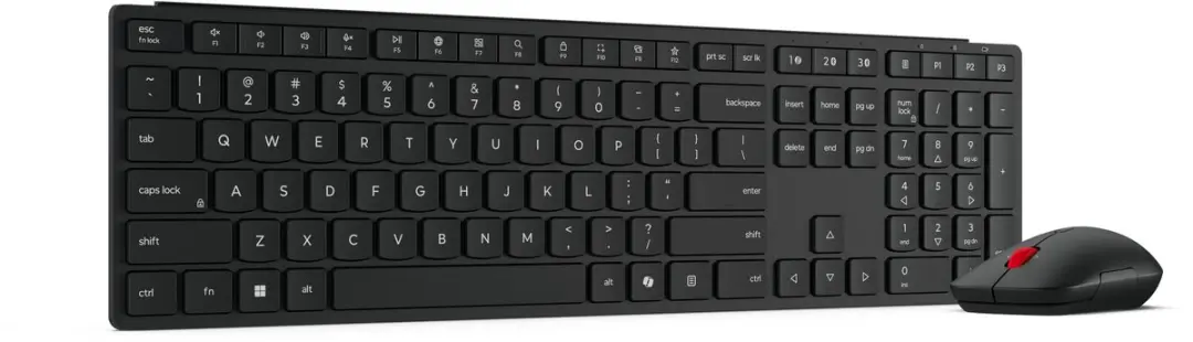 Lenovo 4X31S04814 Toetsenbord met Muis - RF/Bluetooth - Zwart