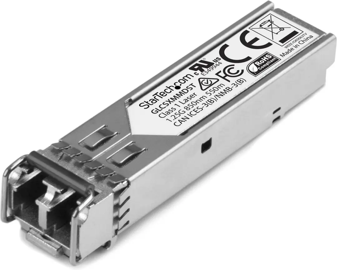 Startech GLCSXMMDST SFP Glasvezelmodule - 1x SFP Poort