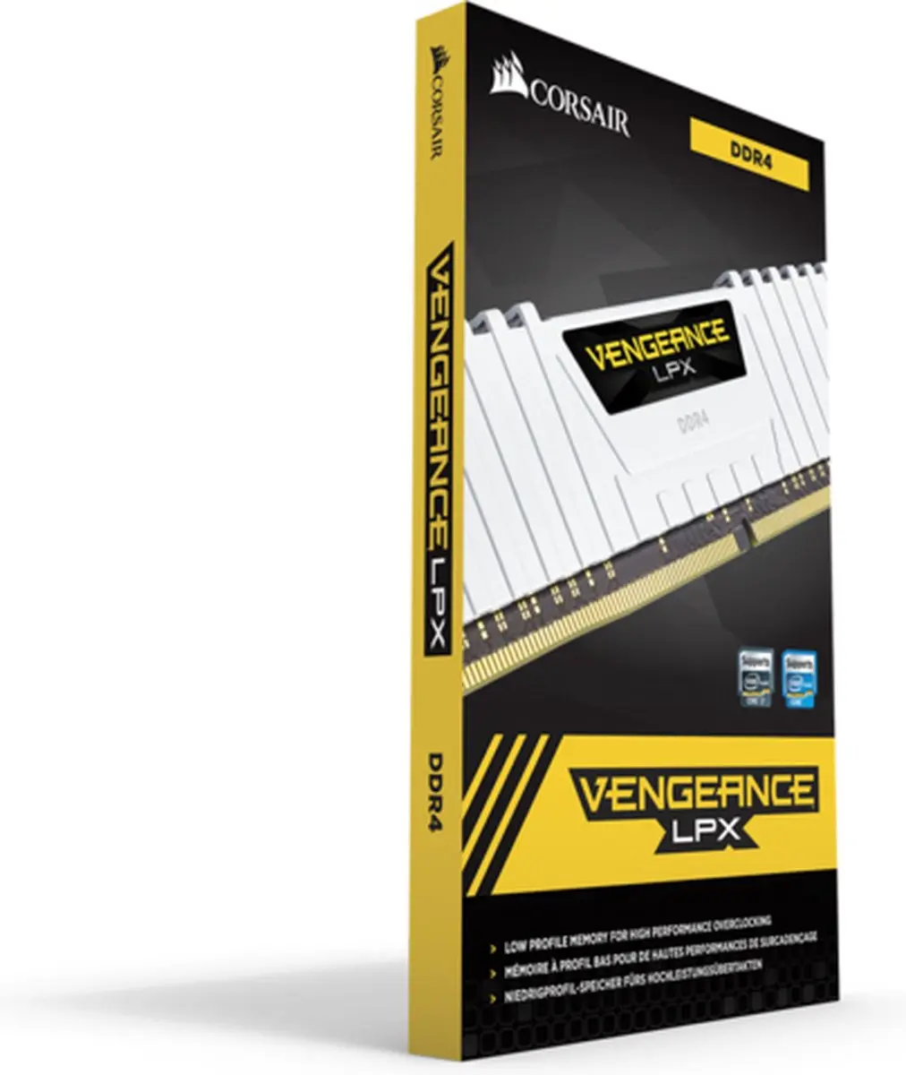Corsair Vengeance LPX CMK32GX4M2A2666C16W DDR4 - 32GB (2x16GB) 2666MHz