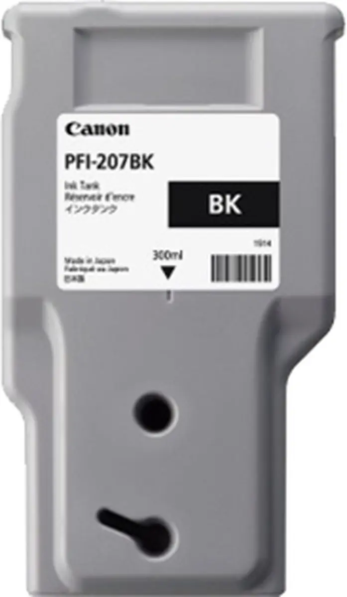 Canon PFI-207 BK Inktcartridge