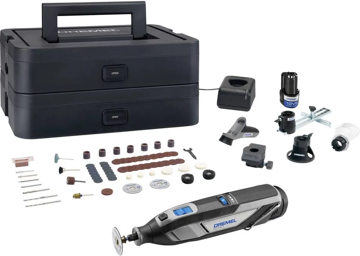Dremel 8240 F0138240JP Multifunctioneel Gereedschap - 2x 2000mAh Accu - 65 Accessoires