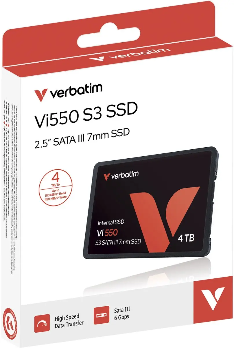 Verbatim Vi550 S3 4TB SSD