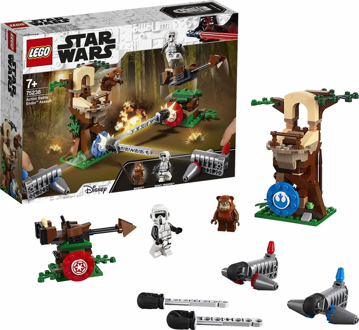 LEGO Star Wars Aanval op Endor 75238 - 193 Stukken