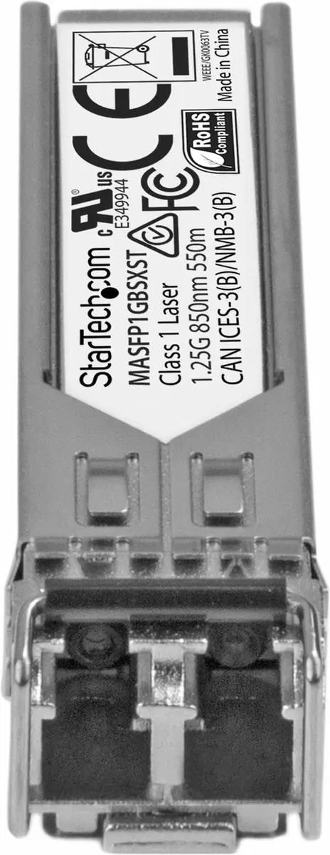 Startech MASFP1GBSXX Multimode SFP Glasvezelmodule