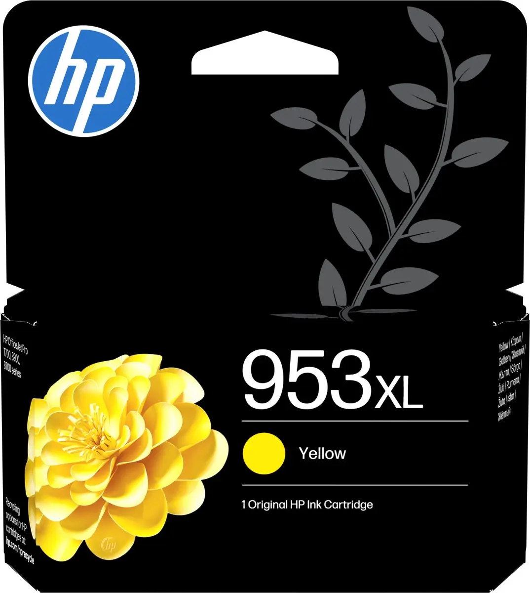 HP 953XL Gele Inktcartridge
