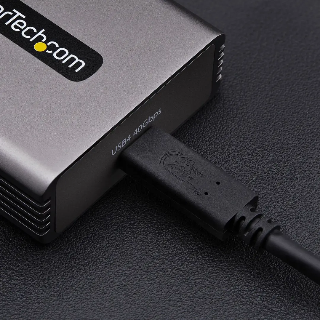 Startech USB4-10GBE-ETHERNET 10GbE Ethernet Adapter - Grijs