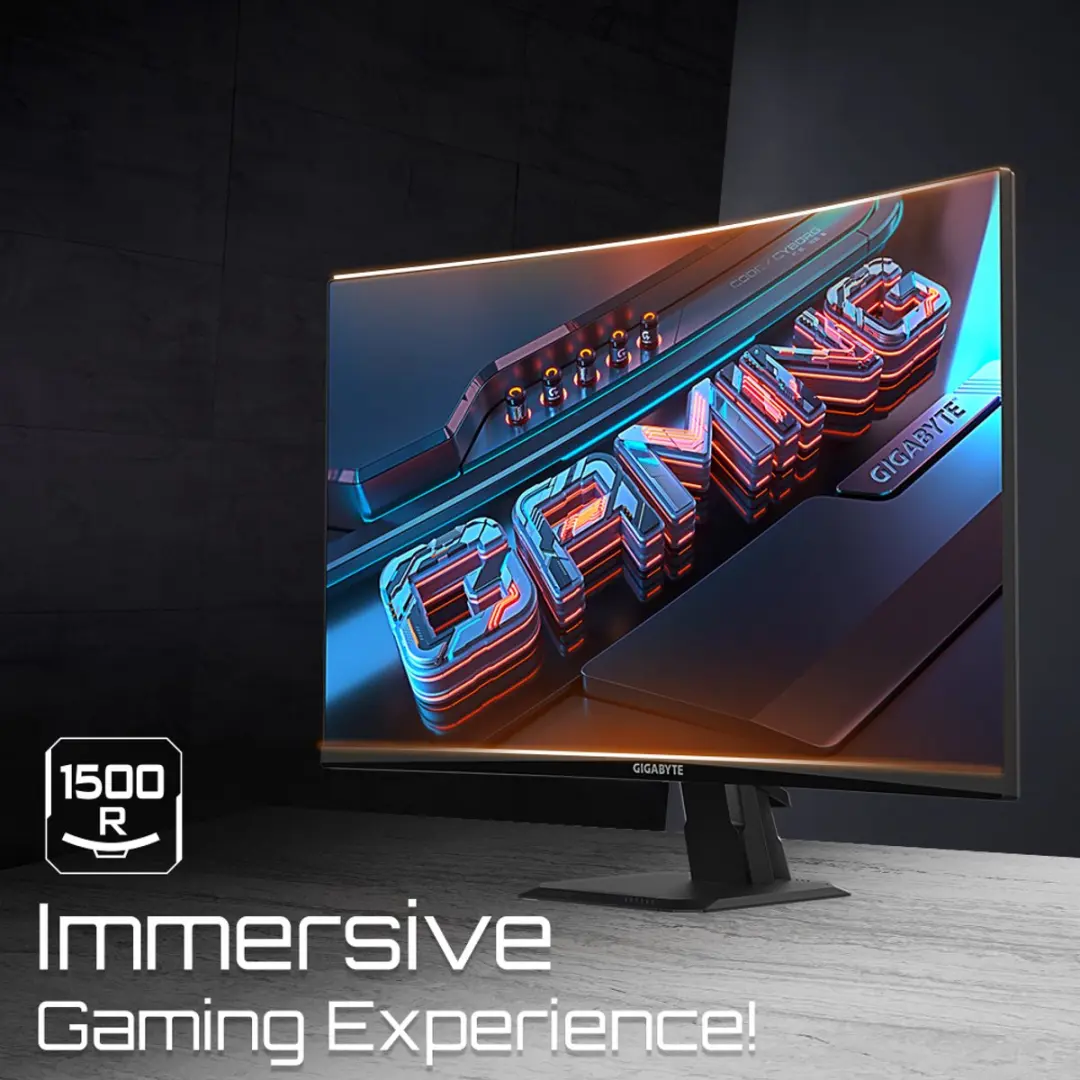 Gigabyte GS27FC Monitor 27" Full HD - 2x HDMI - Zwart