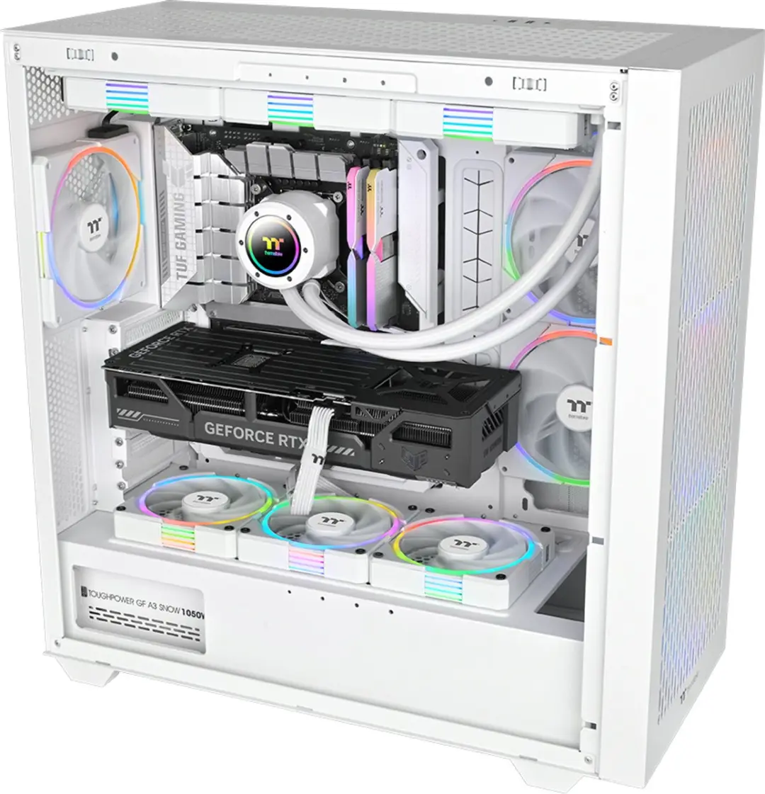 Thermaltake TS140 EX RGB PC Koeler - 3x140mm PWM Wit - afbeelding 6 van 6